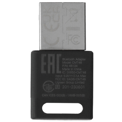 Купить Bluetooth адаптер UGREEN CM748  9234182. Характеристики, отзывы и цены в Донецке