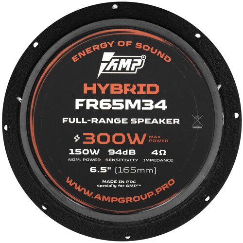 Купить Широкополосная акустическая система AMP HYBRID FR65M34  5492965. Характеристики, отзывы и цены в Донецке