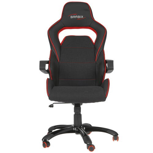 Купить Кресло игровое BRABIX Nitro GM-001 красный  4878739. Характеристики, отзывы и цены в Донецке