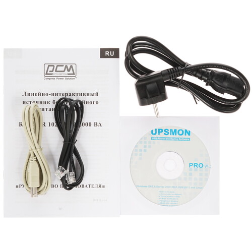 Купить ИБП Powercom Raptor RPT-1025AP LCD  8184345. Характеристики, отзывы и цены в Донецке