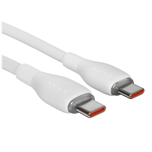 Купить Кабель круглый Baseus USB Type-C - USB Type-C белый 2 м  9260757. Характеристики, отзывы и цены в Донецке