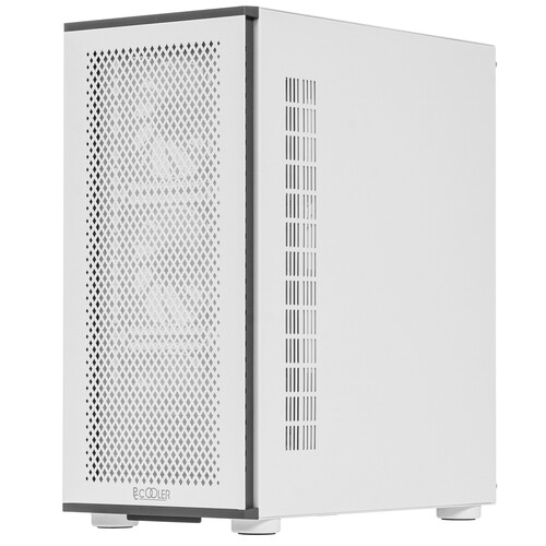 Купить Корпус PCCooler ME200 MESH WH [C3-A520WHP3-GL] белый  5459026. Характеристики, отзывы и цены в Донецке