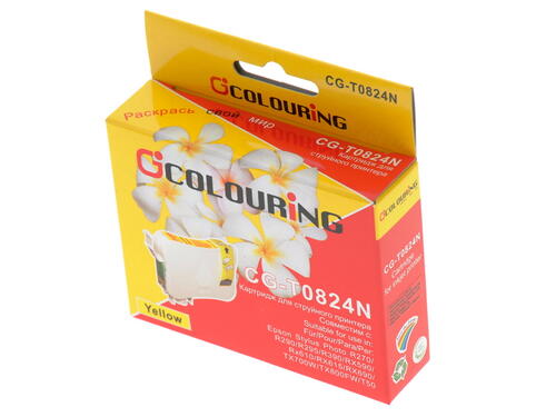 Купить Картридж Colouring CG-T0824 желтый  0102511. Характеристики, отзывы и цены в Донецке