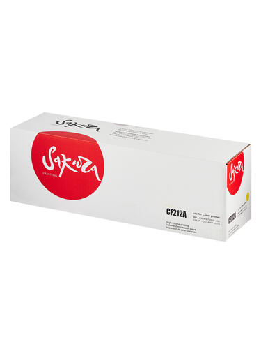 Купить Картридж лазерный SAKURA CF212A желтый, с чипом  7981836. Характеристики, отзывы и цены в Донецке