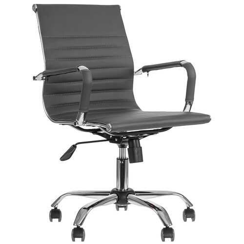 Купить Кресло офисное TetChair Urban-Low серый  5330401. Характеристики, отзывы и цены в Донецке