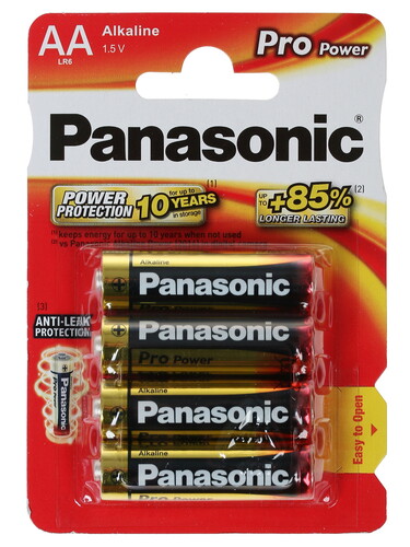 Купить Батарейка Panasonic Pro Power AA (LR6/ER14505/FR6/R6P)  1113886. Характеристики, отзывы и цены в Донецке