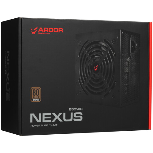 Купить Блок питания ARDOR GAMING NEXUS 650WB  черный  5452048. Характеристики, отзывы и цены в Донецке