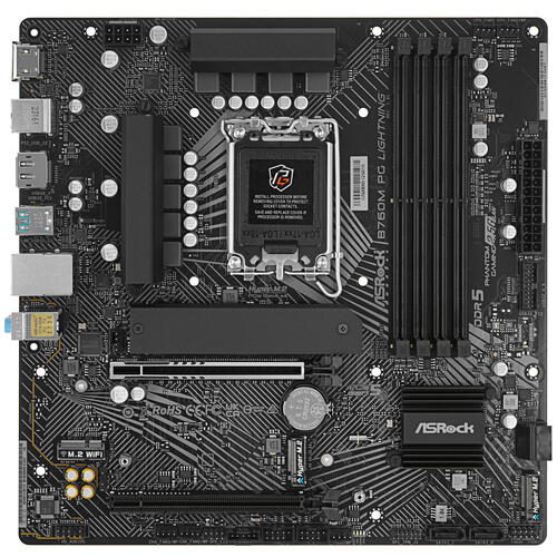 Купить Материнская плата ASRock B760M PG Lightning  5429697. Характеристики, отзывы и цены в Донецке