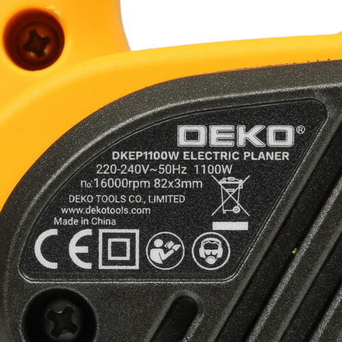 Купить Электрорубанок DEKO DKEP1100W  4848464. Характеристики, отзывы и цены в Донецке