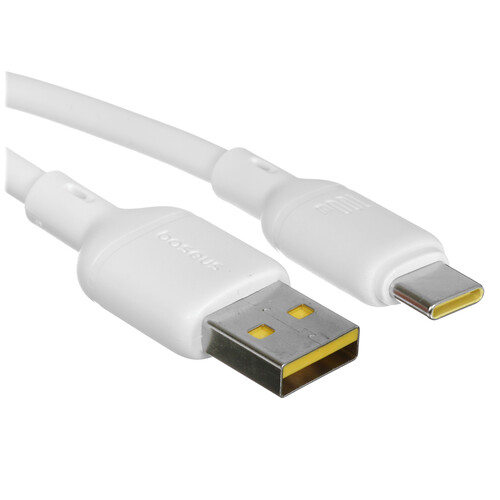 Купить Кабель круглый Baseus USB Type-C - USB 2.0 Type-A белый 1 м  5627450. Характеристики, отзывы и цены в Донецке