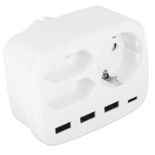 Купить Разветвитель Navigator NAD-USB03-1E+2X-WH белый  9346438. Характеристики, отзывы и цены в Донецке