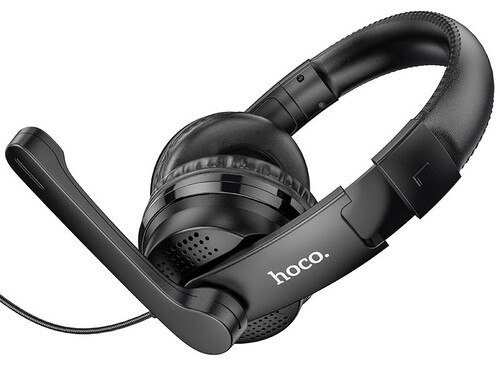 Купить Проводные наушники Hoco W103 Magic Tour черный 2022  9244567. Характеристики, отзывы и цены в Донецке