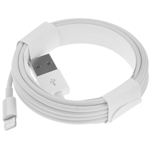Купить Кабель круглый Quivira Lightning 8-pin - USB 2.0 Type-A белый 2 м  9269966. Характеристики, отзывы и цены в Донецке