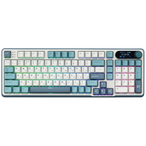 Купить Клавиатура проводная + беспроводная Royal Kludge RK-S98  9110103. Характеристики, отзывы и цены в Донецке