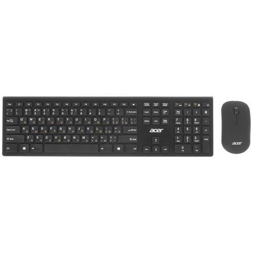 Купить Клавиатура+мышь беспроводная Acer OKR030 черный  4708884. Характеристики, отзывы и цены в Донецке