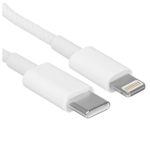 Купить Кабель круглый DEXP Lightning 8-pin - USB Type-C белый 1.2 м  9258637. Характеристики, отзывы и цены в Донецке