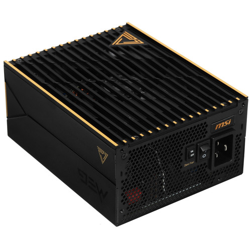 Купить Блок питания MSI MEG Ai1600T PCIE5 [306-7ZPEX11-CE0] черный  5621766. Характеристики, отзывы и цены в Донецке