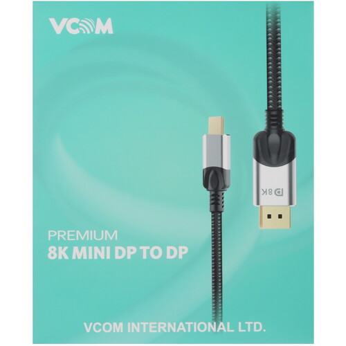Купить Кабель  VCOM mini DisplayPort - DisplayPort, 1.8 м  5471550. Характеристики, отзывы и цены в Донецке