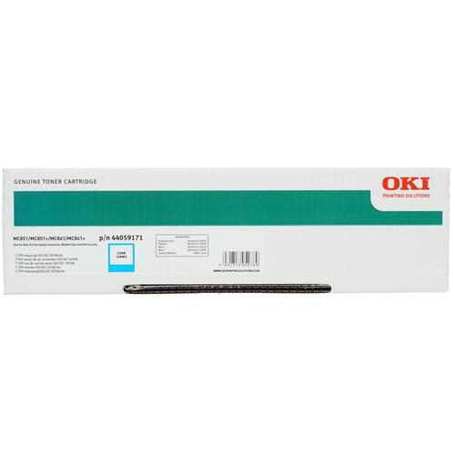 Купить Картридж лазерный OKI MC851/MC861 синий  7973975. Характеристики, отзывы и цены в Донецке
