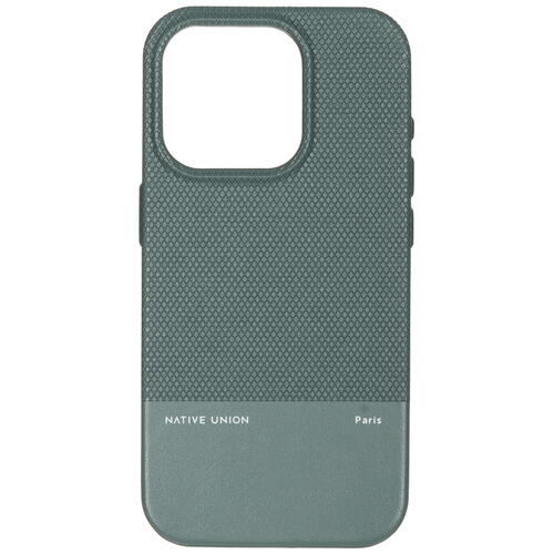 Купить Накладка  Native Union (Re)Classic Case для Apple iPhone 15 Pro зеленый/бежевый  5460516. Характеристики, отзывы и цены в Донецке