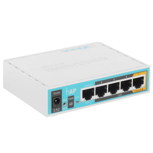 Купить Wi-Fi роутер MikroTik hAP  5048369. Характеристики, отзывы и цены в Донецке