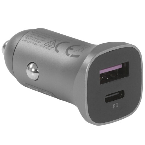 Купить Автомобильное ЗУ Ugreen CD130 серый  5454078. Характеристики, отзывы и цены в Донецке