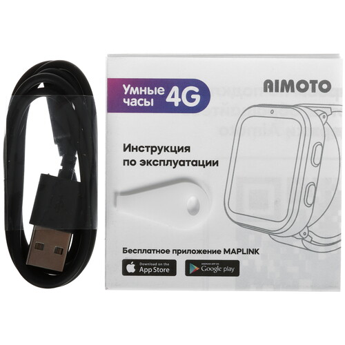 Купить Детские часы Кнопка Жизни Aimoto Fun розовый  5478834. Характеристики, отзывы и цены в Донецке