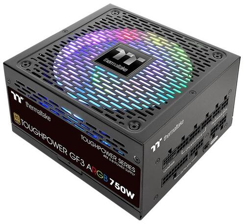 Купить Блок питания Thermaltake  Toughpower GF3 ARGB 750W Gold - TT Premium Edition [PS-TPD-0750F4FAGE-1] черный  5455407. Характеристики, отзывы и цены в Донецке