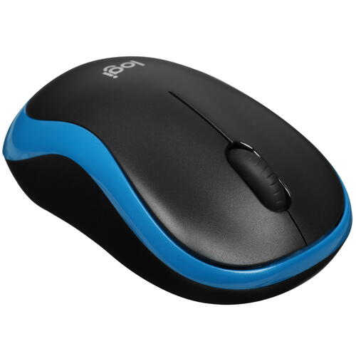 Купить Мышь беспроводная Logitech M185 Blue [910-002632] синий  5074576. Характеристики, отзывы и цены в Донецке