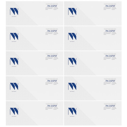 Купить Картридж лазерный NV Print NV-TN-2375T-SET10 черный  5644142. Характеристики, отзывы и цены в Донецке