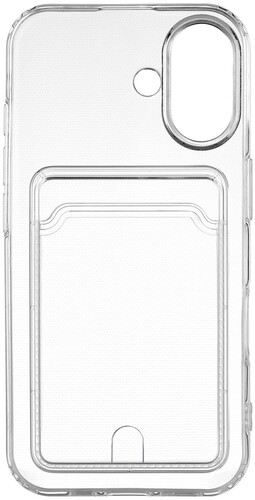 Купить Накладка  Rocket Clear Plus для Apple iPhone 16 прозрачный  5474295. Характеристики, отзывы и цены в Донецке