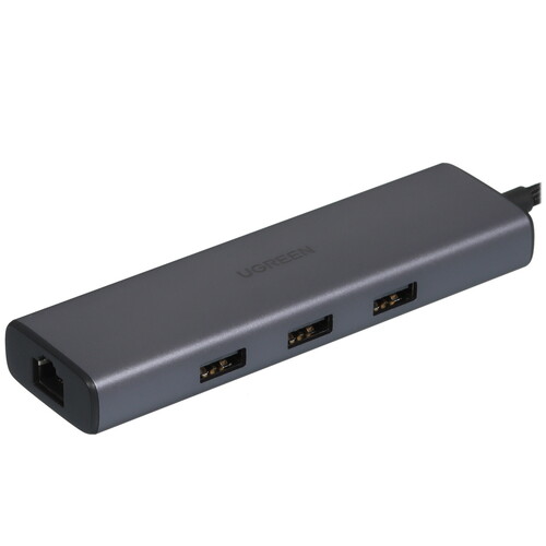 Купить Док-станция Ugreen CM512 серый  5481329. Характеристики, отзывы и цены в Донецке