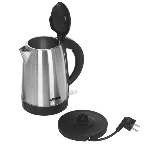 Купить Электрочайник CADENA KC330M черный  9227005. Характеристики, отзывы и цены в Донецке