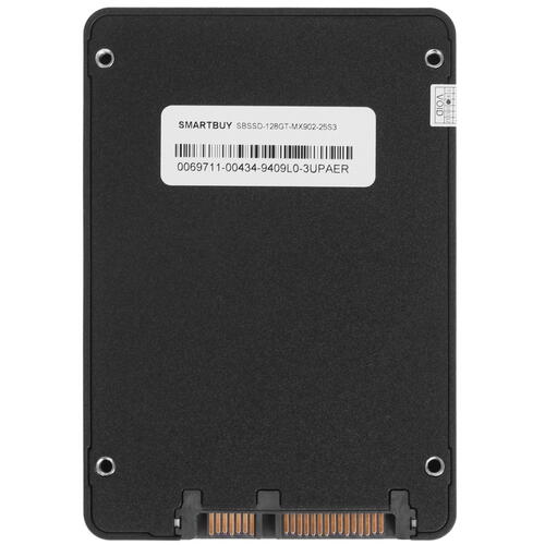 Купить 128 ГБ 2.5" SATA накопитель Smartbuy Splash [SBSSD-128GT-MX902-25S3]  1601623. Характеристики, отзывы и цены в Донецке