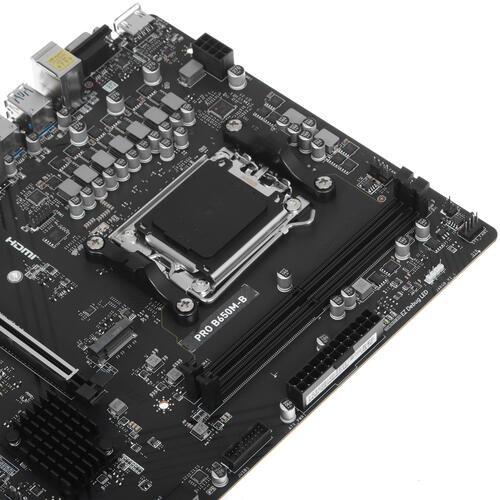 Купить Материнская плата MSI PRO B650M-B  5449187. Характеристики, отзывы и цены в Донецке