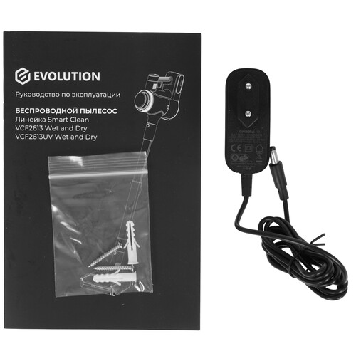 Купить Пылесос  вертикальный  Evolution Smart Clean VCF2613 Wet and Dry  белый  9260073. Характеристики, отзывы и цены в Донецке