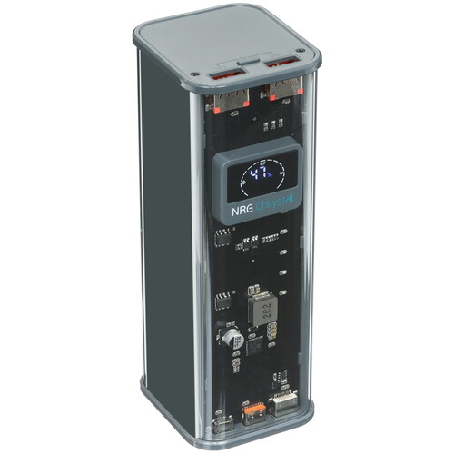 Купить Портативный аккумулятор Deppa Turbo Crystal черный  5475912. Характеристики, отзывы и цены в Донецке