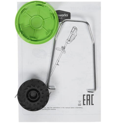 Купить Триммер аккумуляторный GreenWorks G40LT30 40V  1123942. Характеристики, отзывы и цены в Донецке