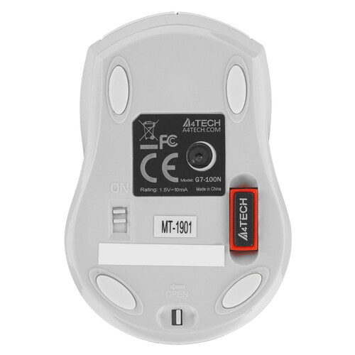 Купить Мышь беспроводная A4Tech G7-100N-2 V-Track  белый  0133517. Характеристики, отзывы и цены в Донецке
