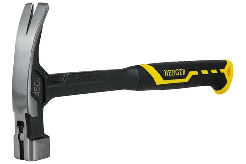 Купить Молоток-гвоздодер BERGER BG1527  9129123. Характеристики, отзывы и цены в Донецке