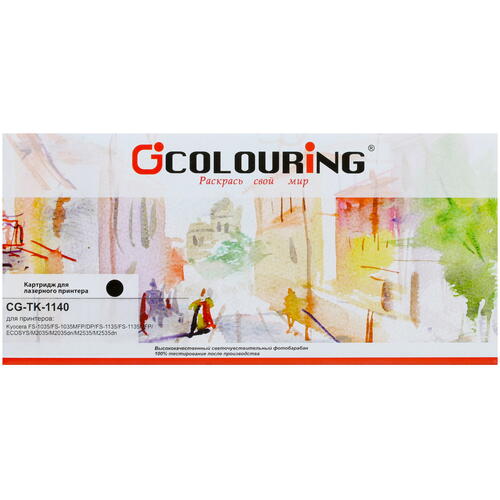 Купить Картридж лазерный Colouring CG-TK-1140 черный  1377690. Характеристики, отзывы и цены в Донецке