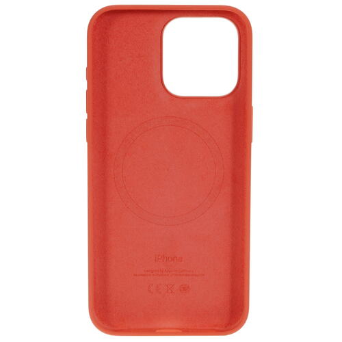 Купить Накладка  Apple Silicone Case with MagSafe для Apple iPhone 15 Pro Max красный  5432378. Характеристики, отзывы и цены в Донецке