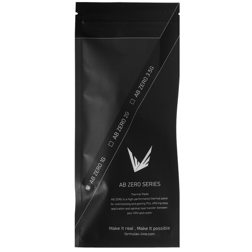 Купить Термопаста Formula AB ZERO [AB ZERO 1G]  5495435. Характеристики, отзывы и цены в Донецке