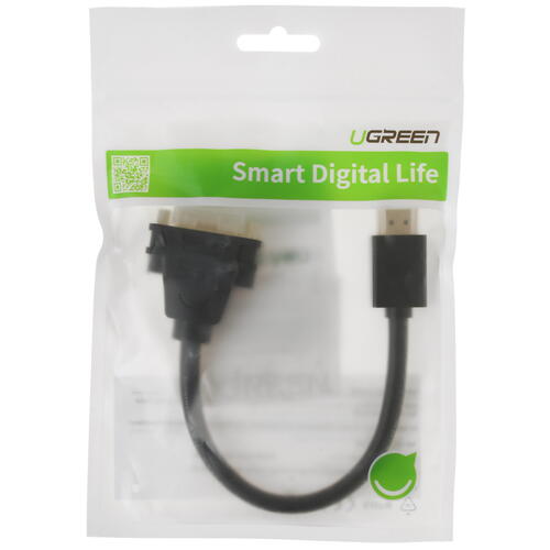 Купить Переходник  Ugreen HDMI - DVI-I, 0.15 м  4714341. Характеристики, отзывы и цены в Донецке