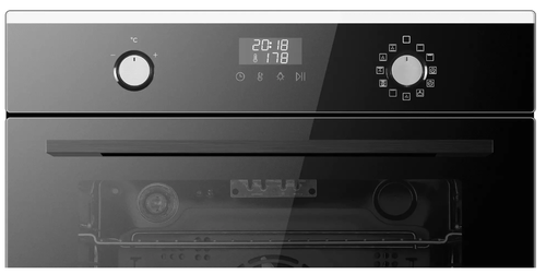 Купить Электрический духовой шкаф HAIER HOX-P11CGBG серый  9296796. Характеристики, отзывы и цены в Донецке