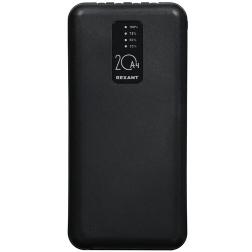 Купить Портативный аккумулятор REXANT 30-2039 черный  9190013. Характеристики, отзывы и цены в Донецке