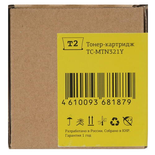 Купить Тонер-картридж лазерный T2 TC-MTN-321Y желтый, с чипом  9981842. Характеристики, отзывы и цены в Донецке