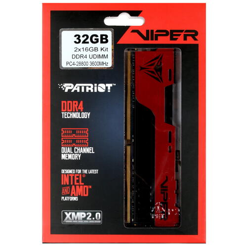 Купить Оперативная память Patriot Viper Elite II [PVE2432G360C0K] 32 ГБ  4845205. Характеристики, отзывы и цены в Донецке