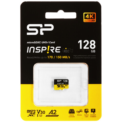Купить Карта памяти Silicon Power Inspire microSDXC 128 ГБ  5640185. Характеристики, отзывы и цены в Донецке