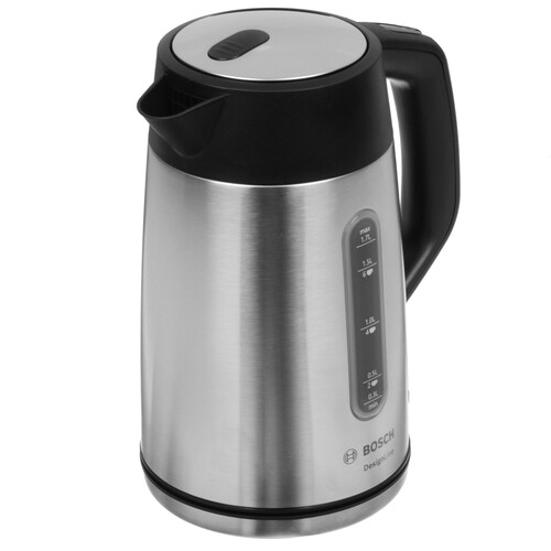Купить Электрочайник Bosch TWK 4P440 серебристый  5473494. Характеристики, отзывы и цены в Донецке
